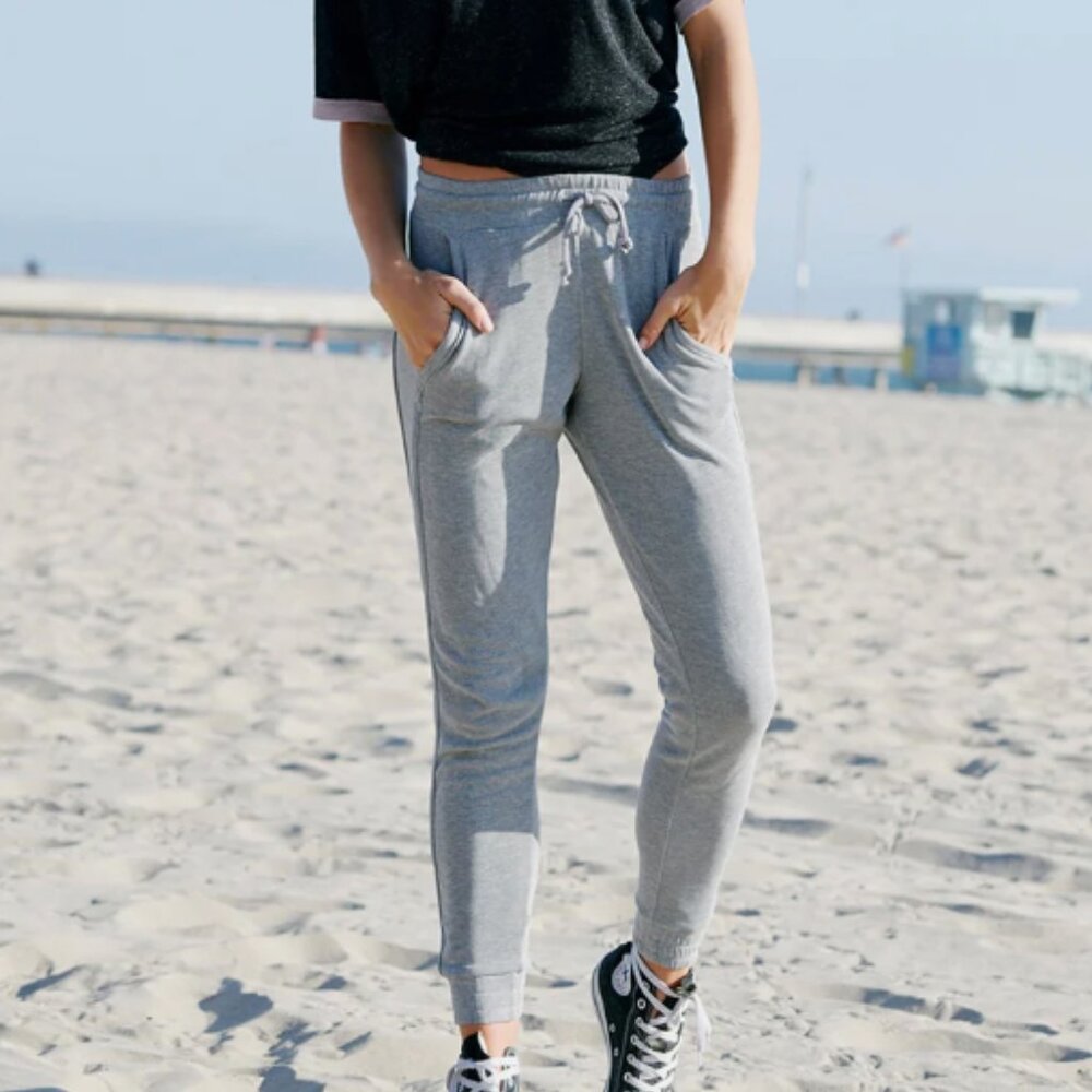Free People Movement (FP Movement) Back Into It Sweatpant Joggers Grey S